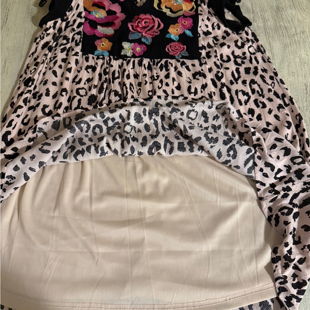 Savanna Jane Black and Pink Sleeveless Sundress - Picture 5 of 6